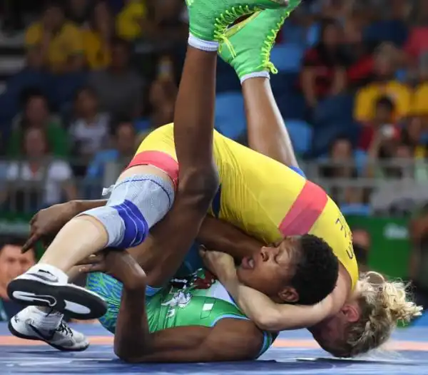 Rio Olympics: Nigerian Wrestlers, Oborududu And Adekuoroye Eliminated